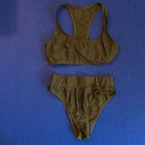 two piece bathing suit!